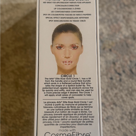 Artis Elite Collection Circle 1 Brush – Rose Gold Finish - Picture 3 of 3